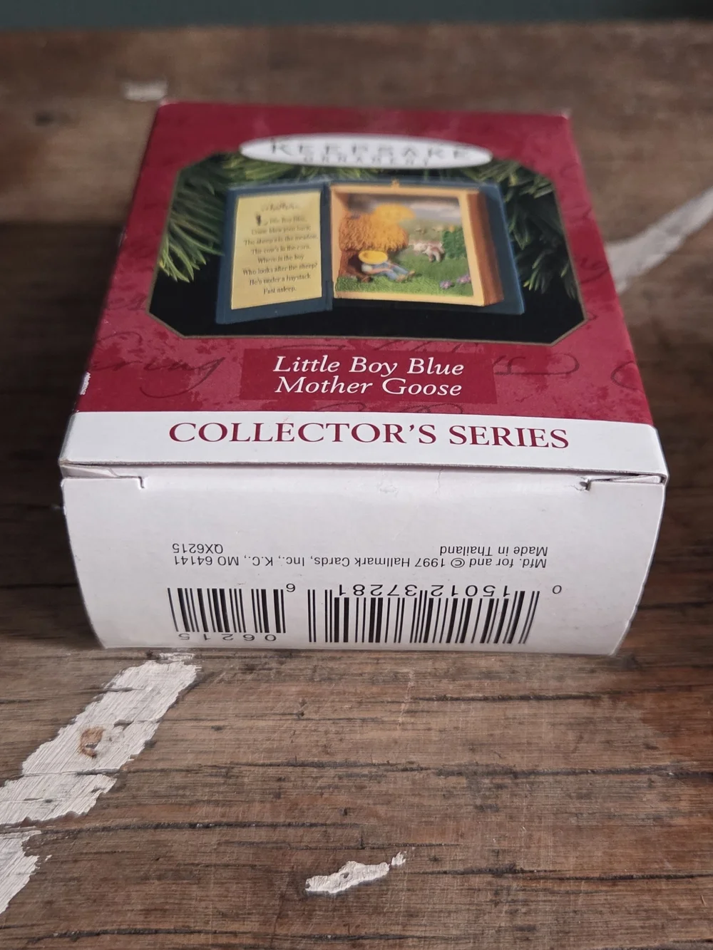 Hallmark Keepsake Ornament Little Boy Blue - Red and Blue